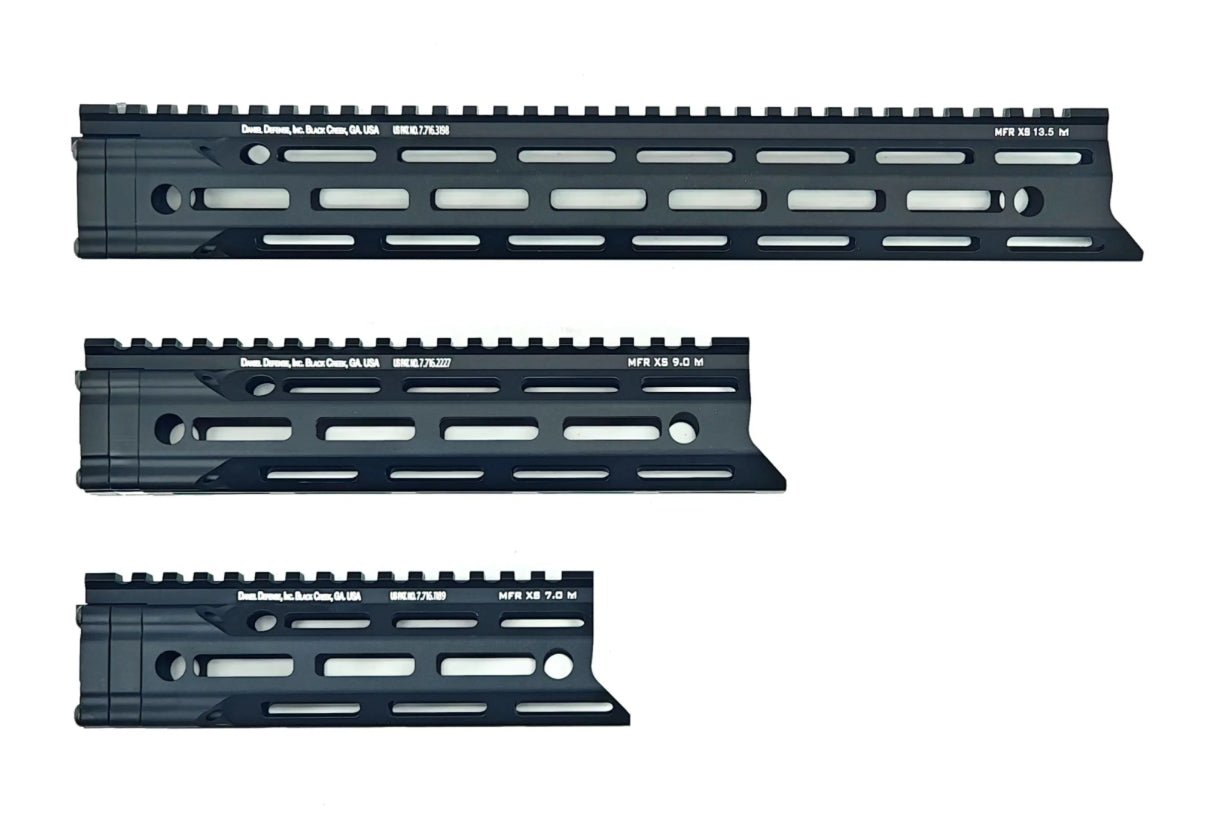 MFR Style Metal Handguard in Black - AKgelblaster