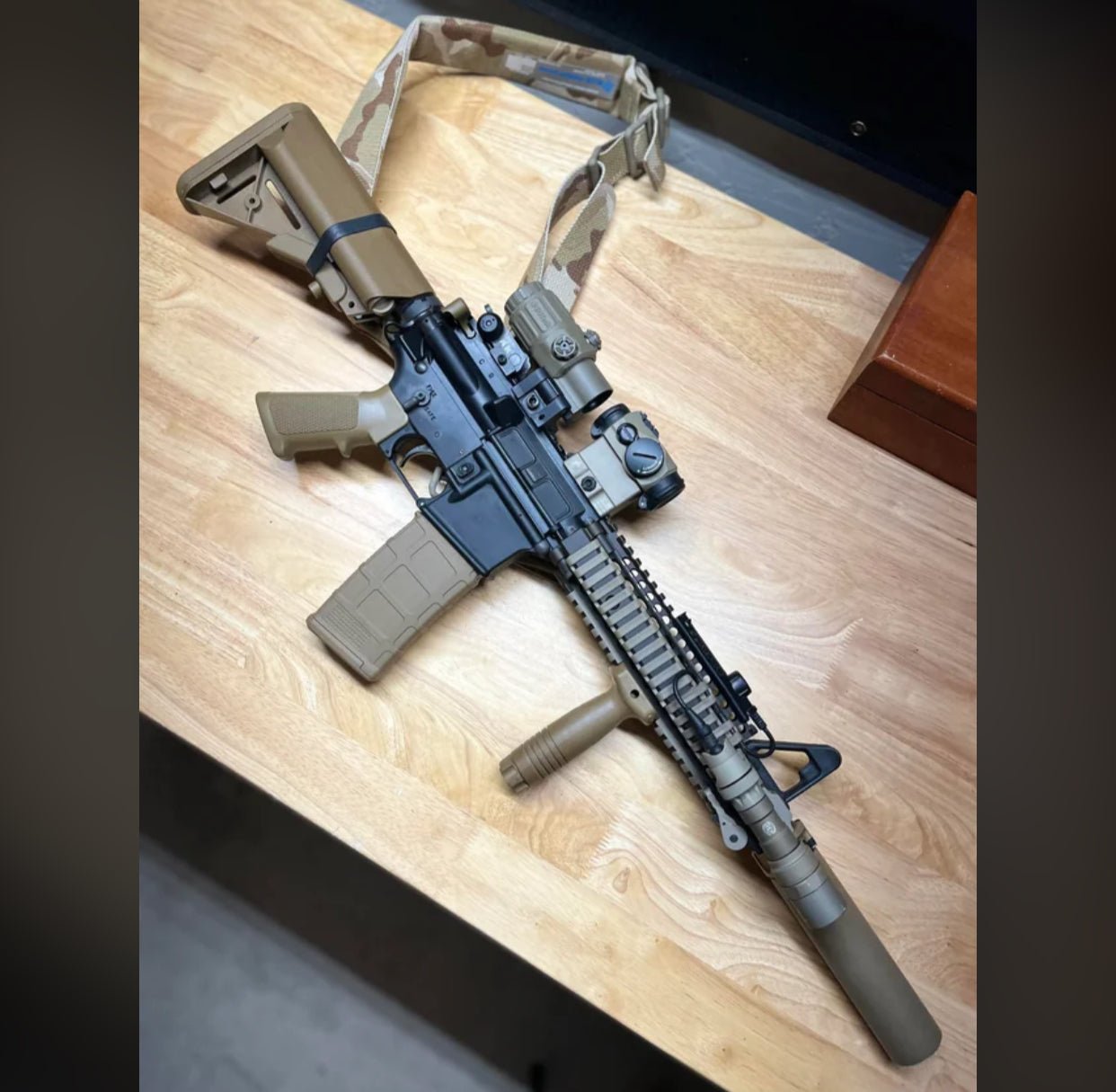 MK18 FSP Style Metal Handguard - AKgelblaster