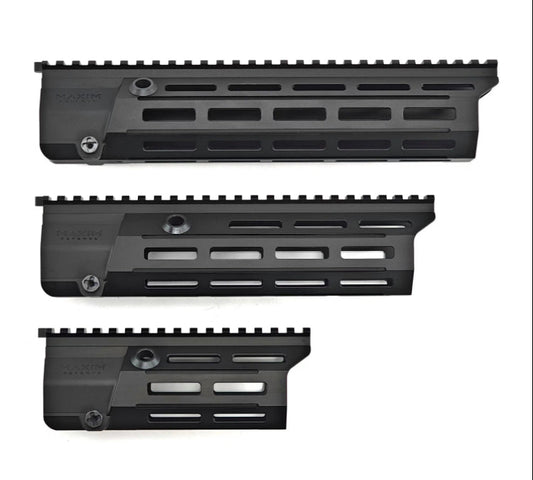 PDX style metal handguard in Black - AKgelblaster