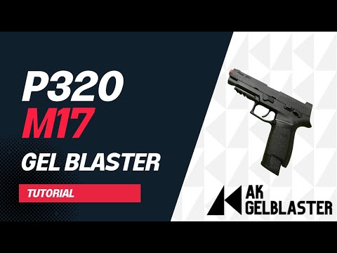 UDL SIG SAUER P320 M17 Pistol Gel Blaster (Lite) Black Released Aug 2024