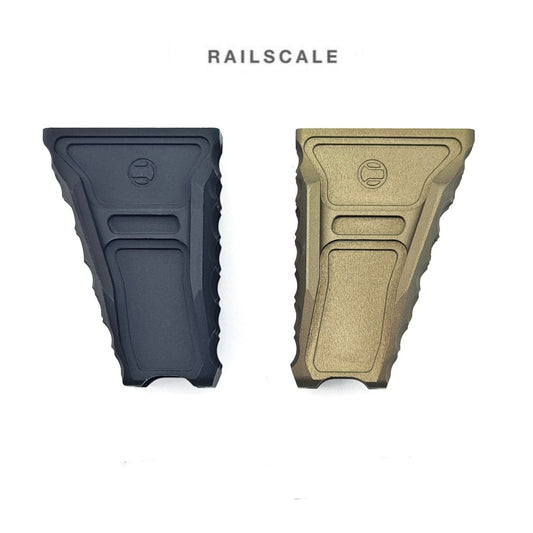 RS metal fore grip (TAN / Black) - AKgelblaster