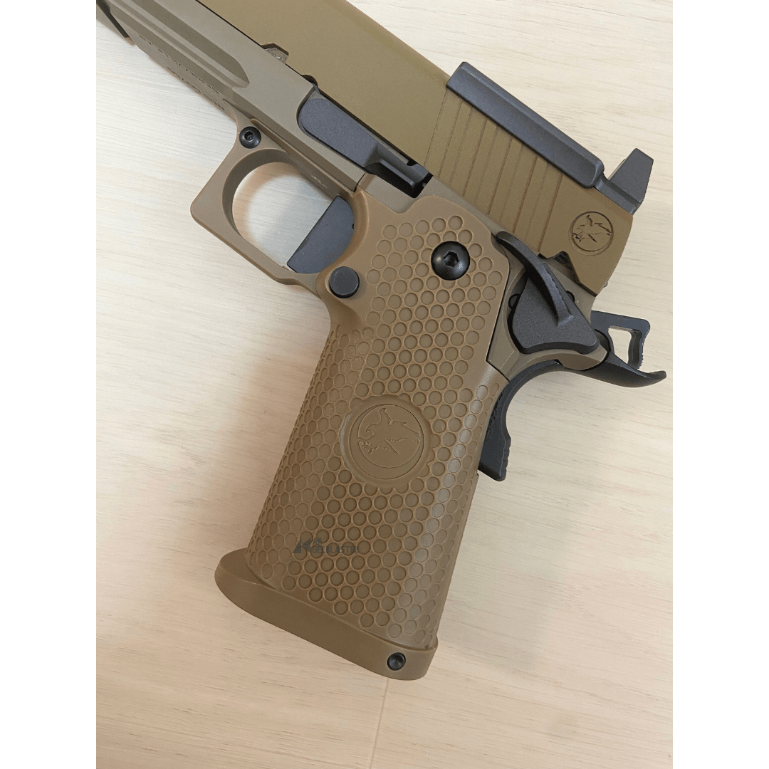 RWA Nighthawk Custom Sand Hawk Gel Blaster GBB Pistol - AKgelblaster