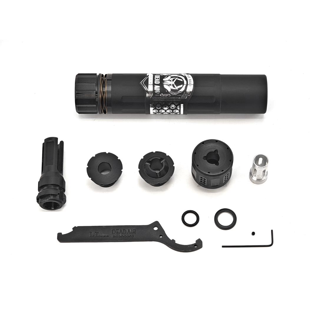 Sandman S Dead Air Silencer - Special Package (TAN/BLACK) - AKgelblaster