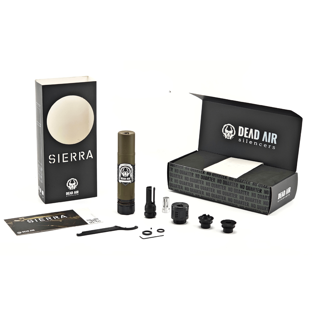 Sandman S Dead Air Silencer - Special Package (TAN/BLACK) - AKgelblaster