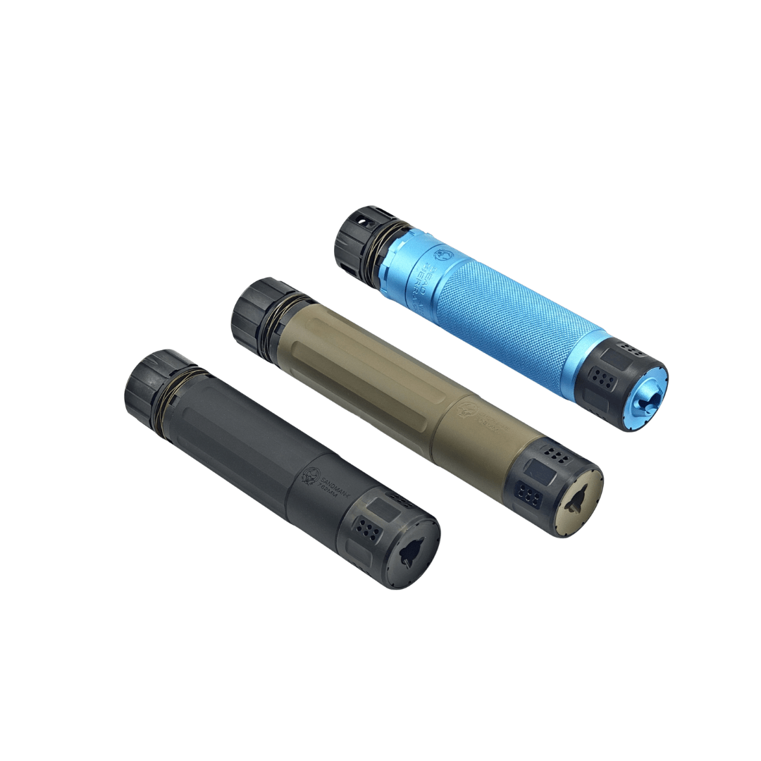 Sandman S Dead Air Silencer - Special Package (TAN/BLACK) - AKgelblaster