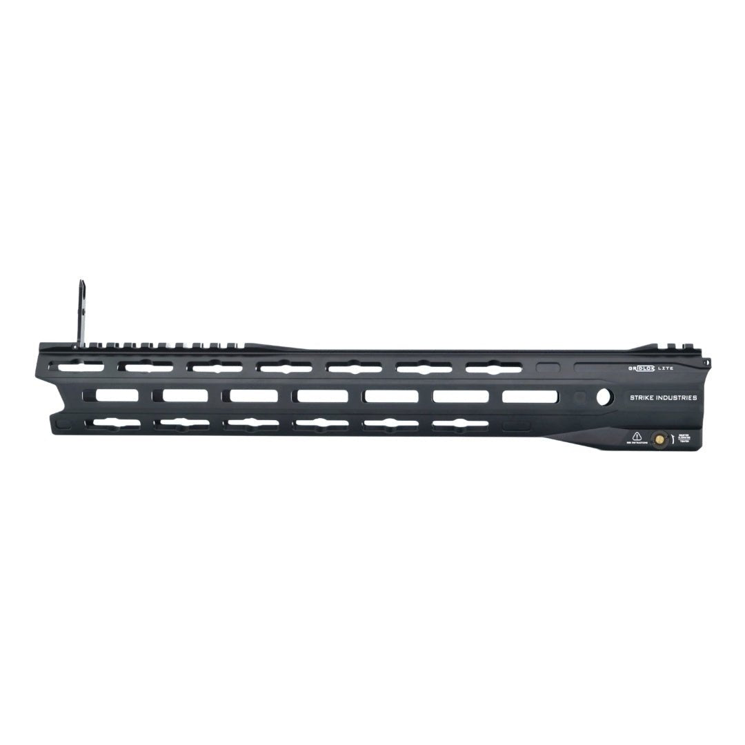SI GRIDLOK Gen 3 — 15" M-lok Quick-Detach CNC Metal Handguard in Black - AKgelblaster