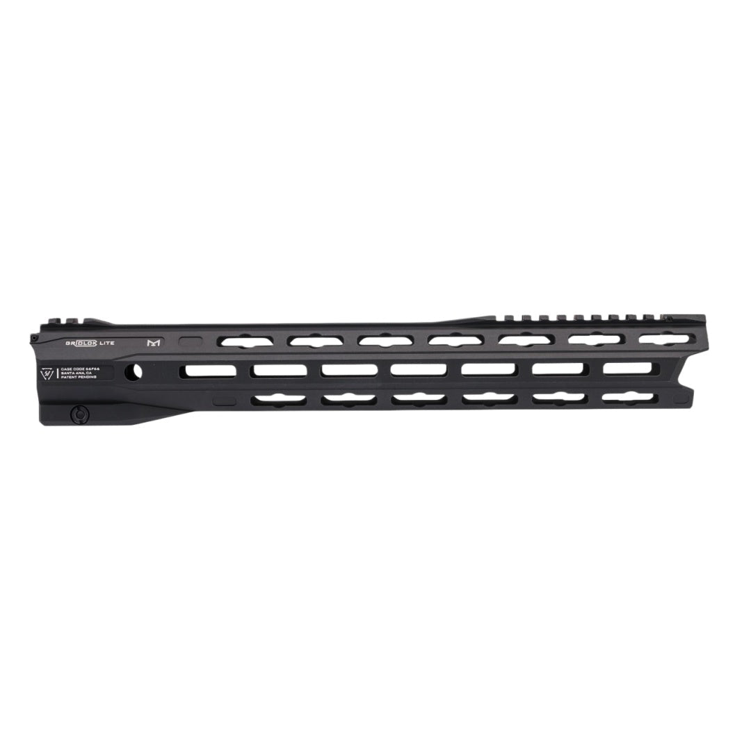 SI GRIDLOK Gen 3 — 15" M-lok Quick-Detach CNC Metal Handguard in Black - AKgelblaster