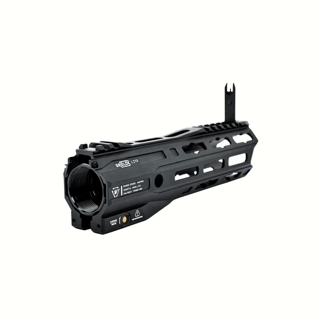 SI GRIDLOK Gen 3 — 8.5" Quick-Detach CNC Metal Handguard - AKgelblaster