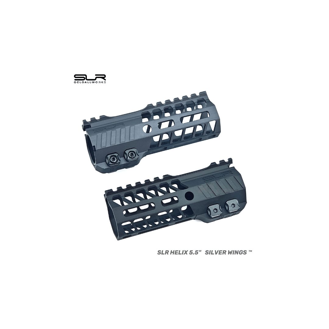 SLR Helix Style Metal Handguard - AKgelblaster
