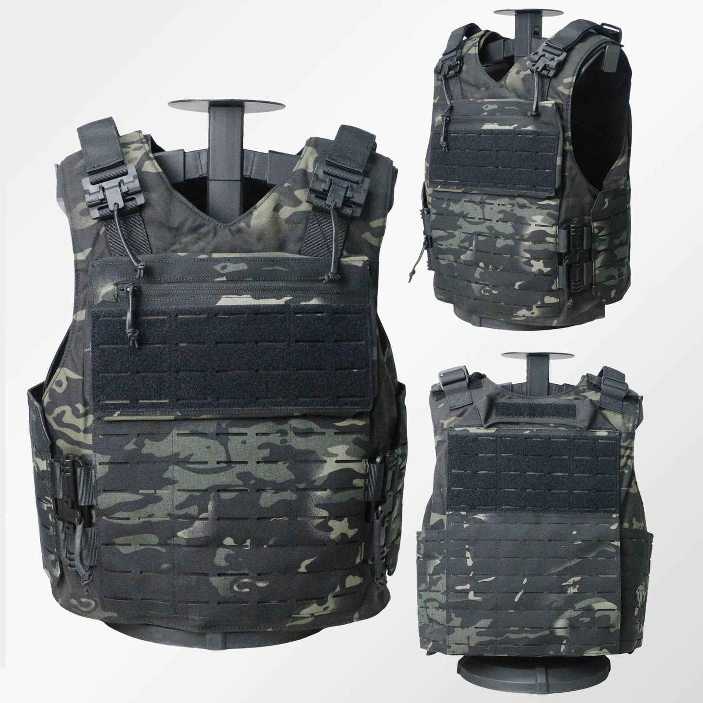 SOETAC Quick Release APV Tactical Vest with Molle Plate Carrier - AKgelblaster