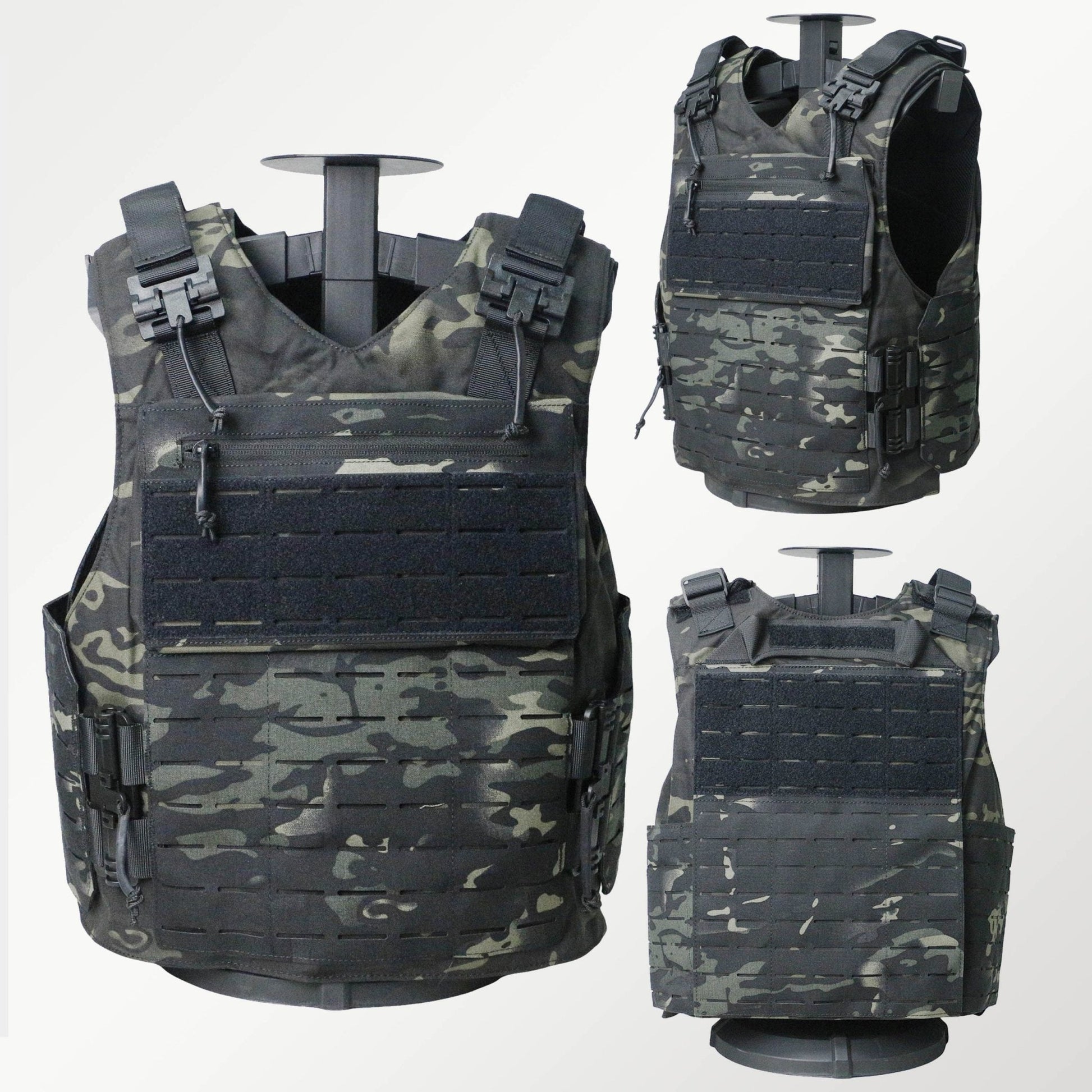 SOETAC Quick Release APV Tactical Vest with Molle Plate Carrier - AKgelblaster