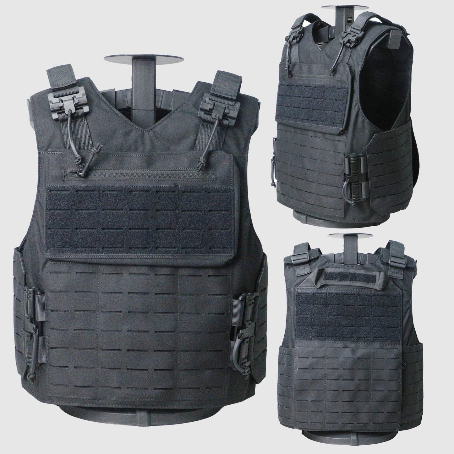 SOETAC Quick Release APV Tactical Vest with Molle Plate Carrier - AKgelblaster