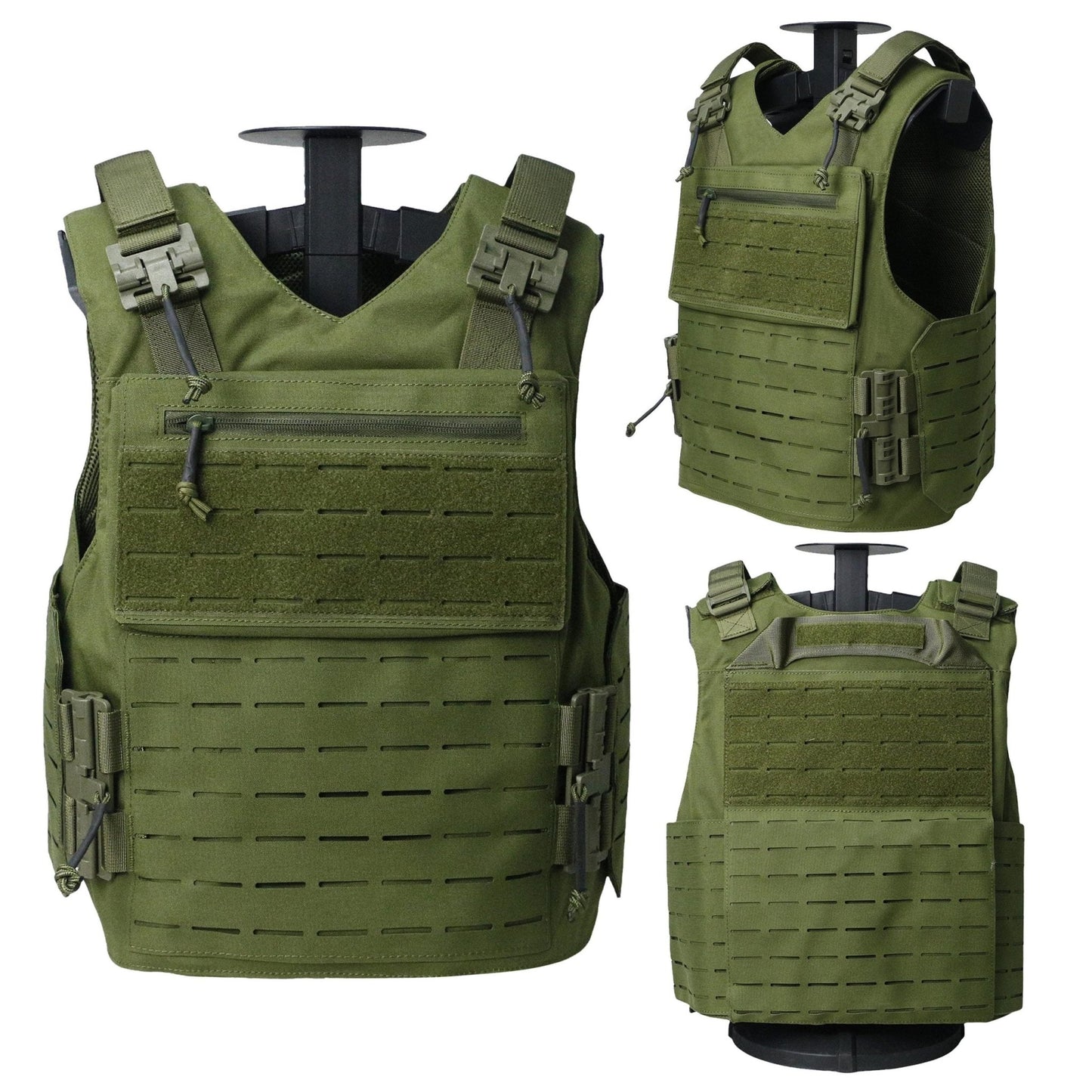 SOETAC Quick Release APV Tactical Vest with Molle Plate Carrier - AKgelblaster