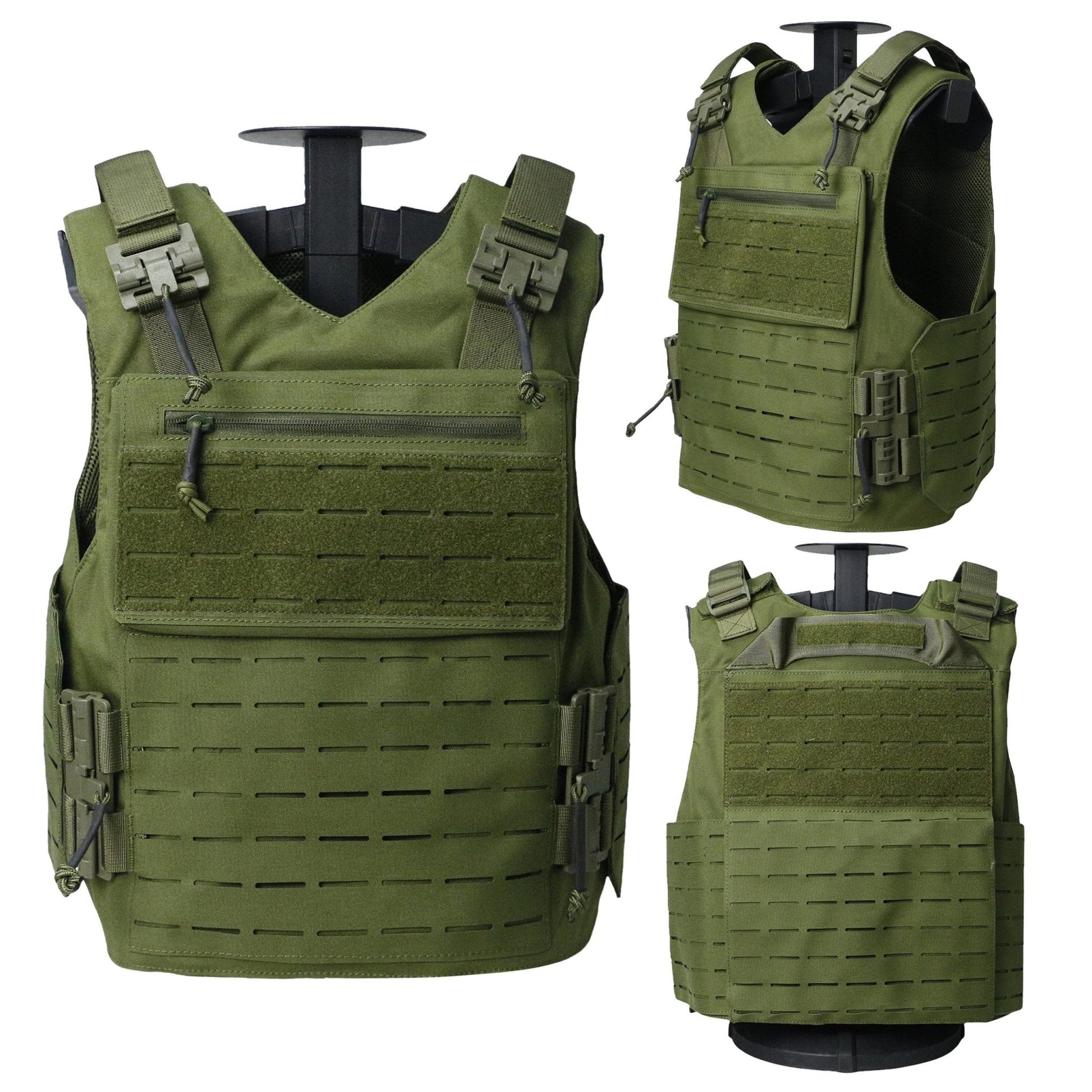 SOETAC Quick Release APV Tactical Vest with Molle Plate Carrier - AKgelblaster