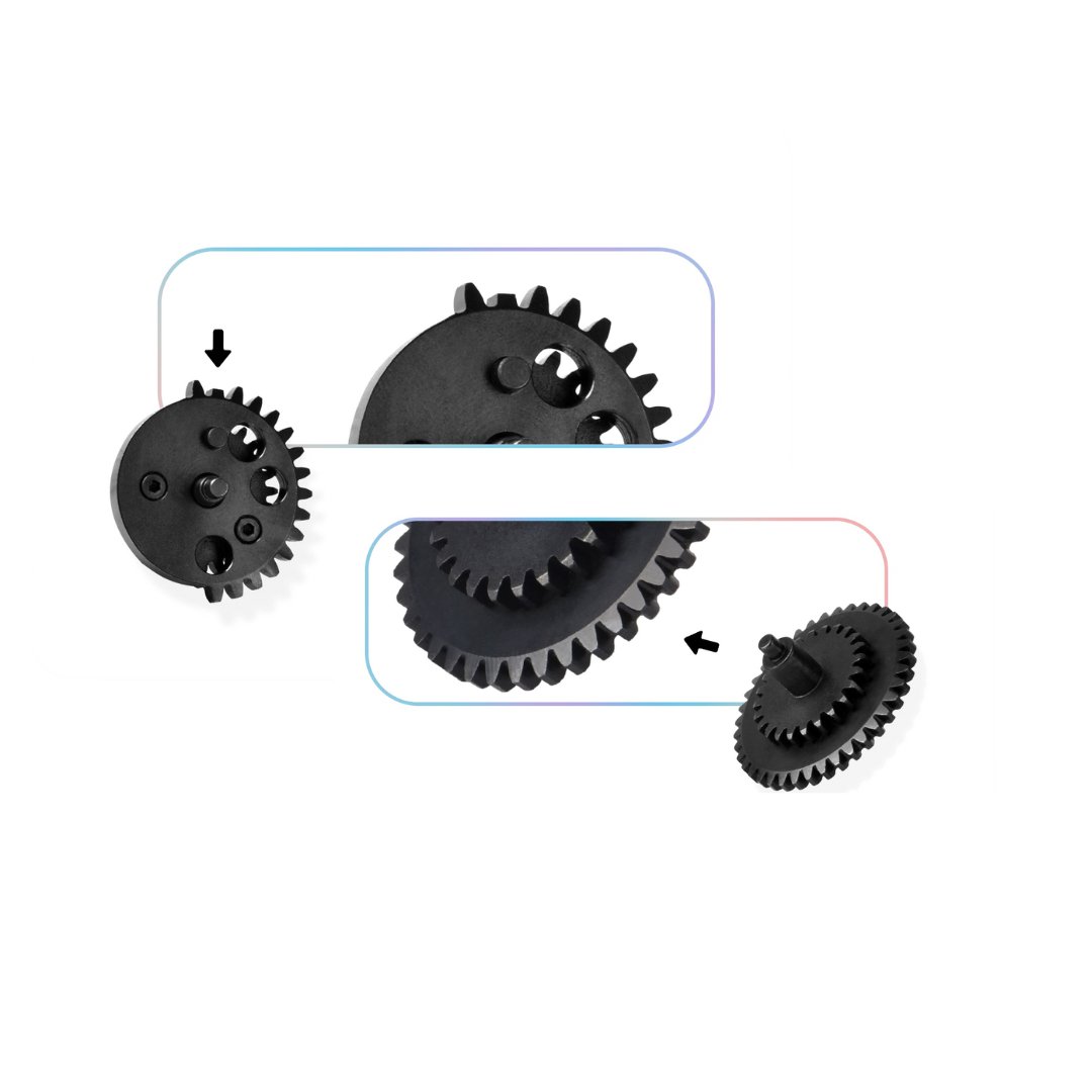 Stariver CNC Gears Set for Gel Blaster (flagship version) - AKgelblaster