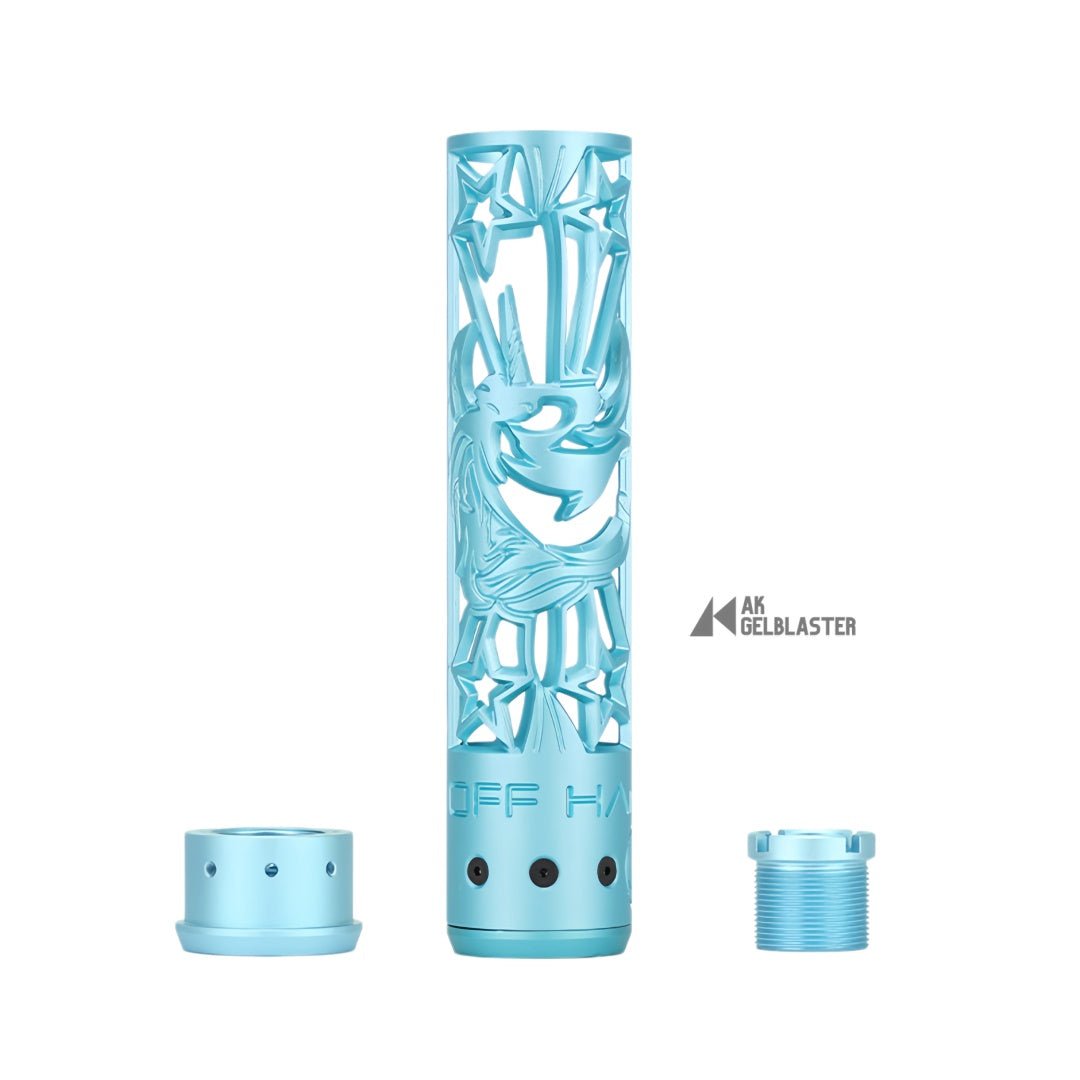 Unicorn Fantasy Series Skeletonized CNC Handguard (6063 Aluminum) - AKgelblaster