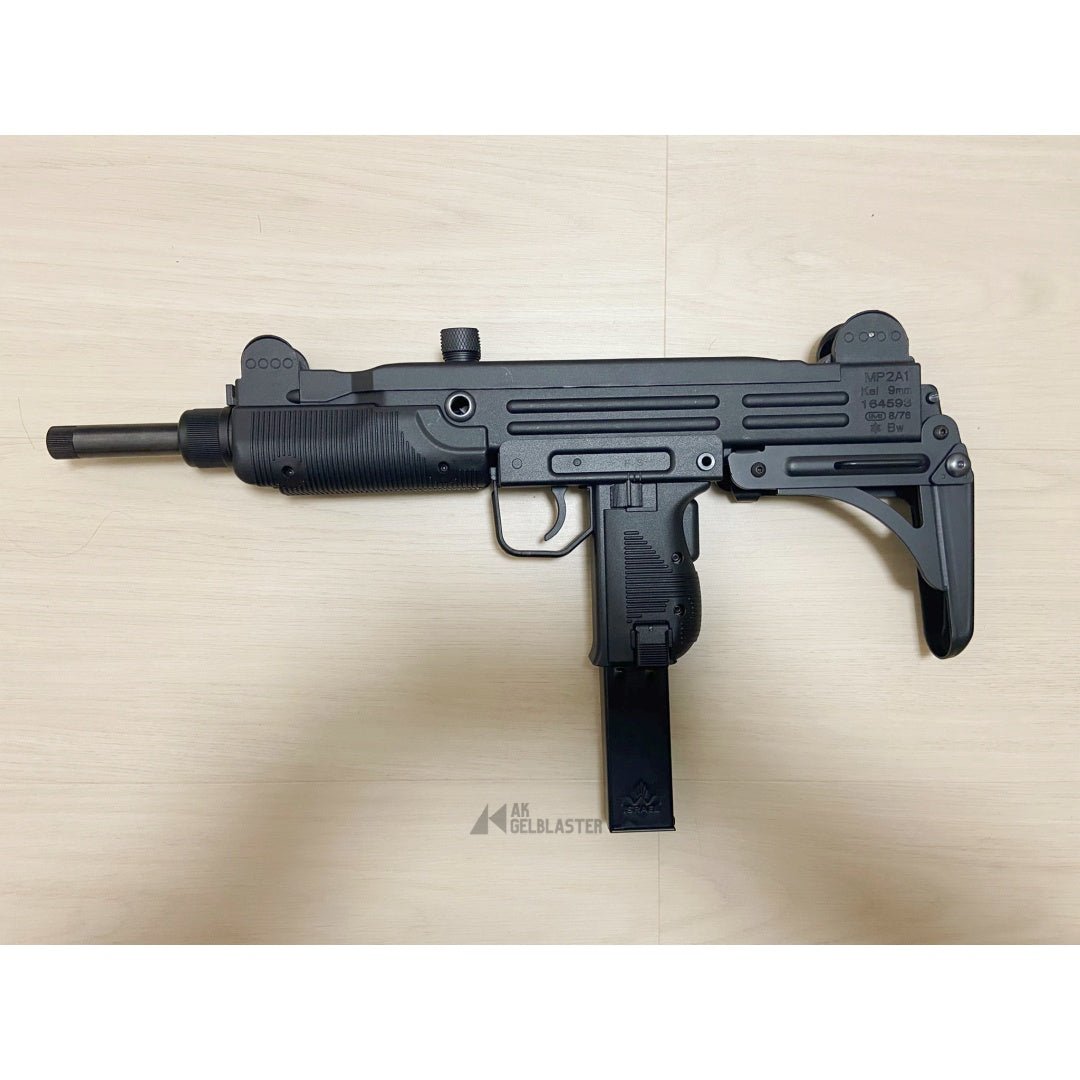 UZI Standard Gel Blaster with Metal Foldable Stock - AKgelblaster