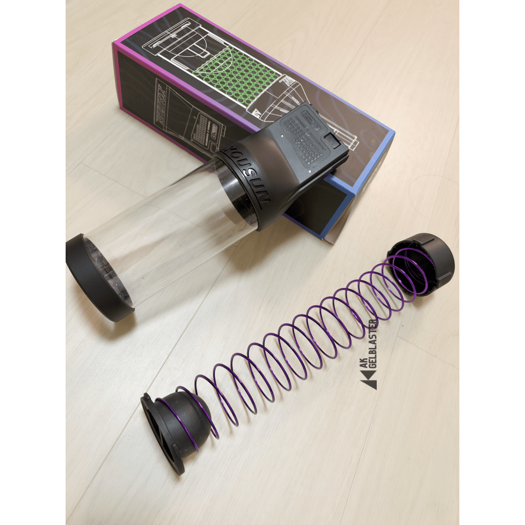 YOUSUN 1400 Round MaxFeed Gel Blaster Cylinder Magazine - AKgelblaster