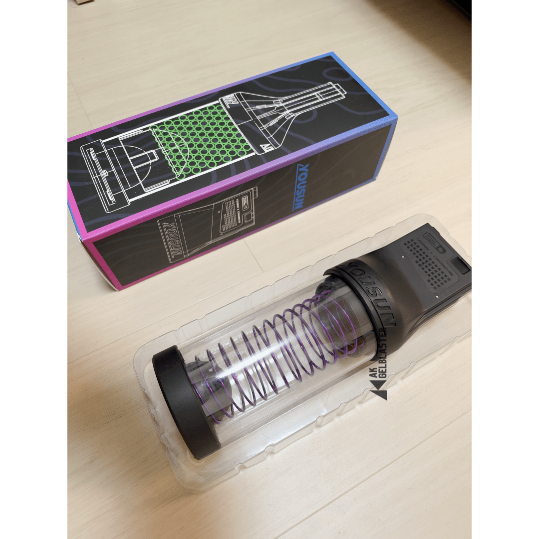 YOUSUN 1400 Round MaxFeed Gel Blaster Cylinder Magazine - AKgelblaster