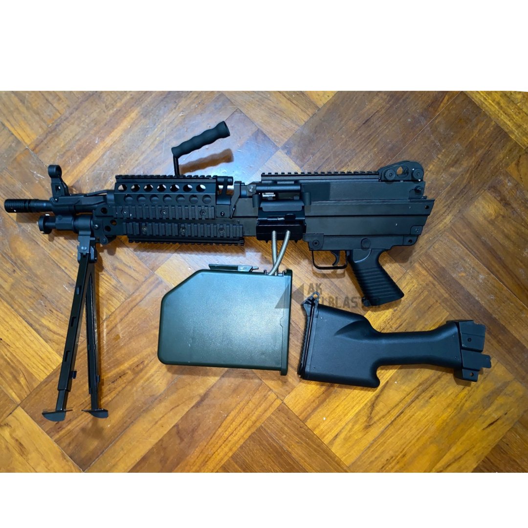 ZY (Firecow) MK46 LMG Gel Blaster v2 March 2024 - AKgelblaster