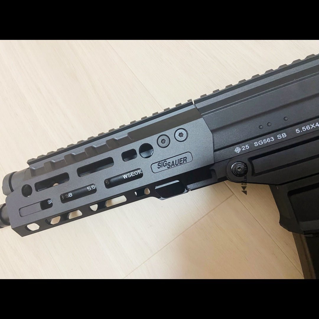 ZY SIG563 Gel Blaster (CNC Alloy Handguard and Mosfet installed) - AKgelblaster