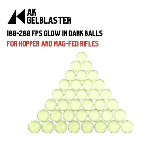 180-280 FPS GLOW IN THE DARK gel balls - AKgelblaster