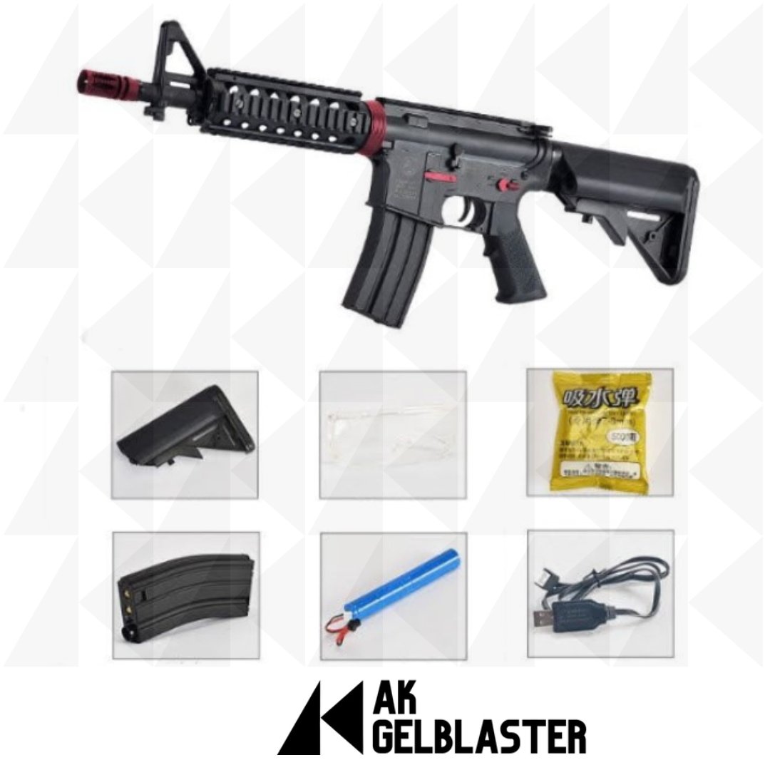 CYMA M4 Gel Blaster Gun Gel Gun Black - AKgelblaster