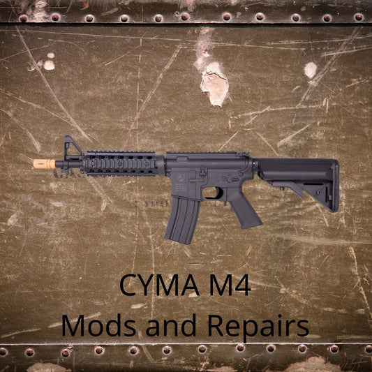 CYMA M4 Gel Blasters- upgrade parts and repair parts - AKgelblaster