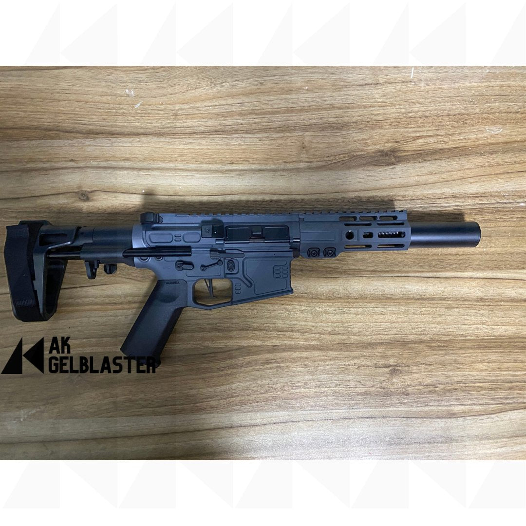 JINGJI SLR CQB v4 Gel Blaster - Grey - limited edition - AKgelblaster