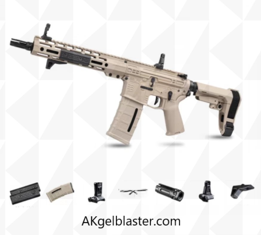 JINGJI SLR CQB version 3 Gel Blaster Gun - ship from USA - AKgelblaster