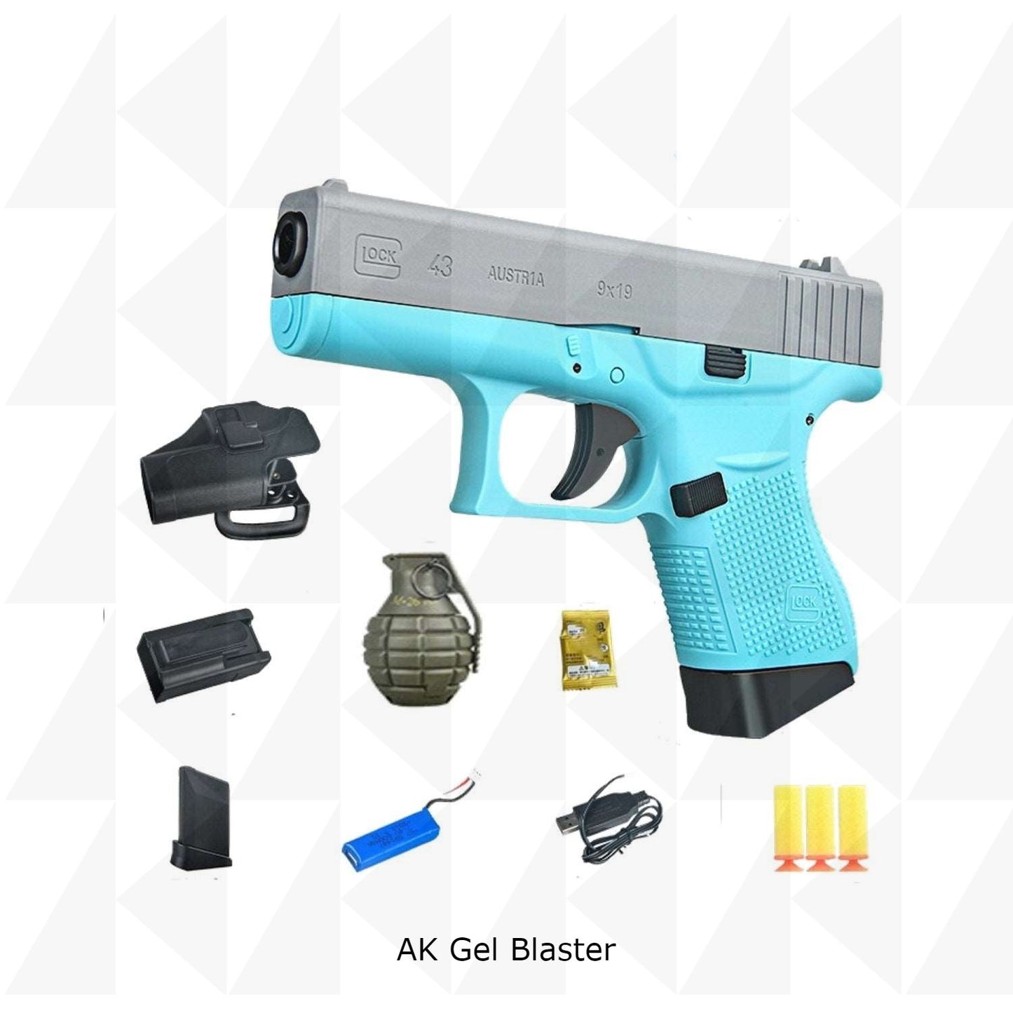 JM G43 glock pistol gel blaster in USA popular in tiktok - AKgelblaster - US stock