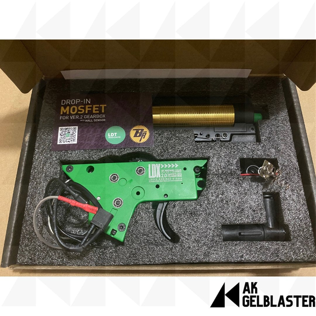 LDT LDX advanced v2 metal gearbox updated version launched in June 2023 - AKgelblaster