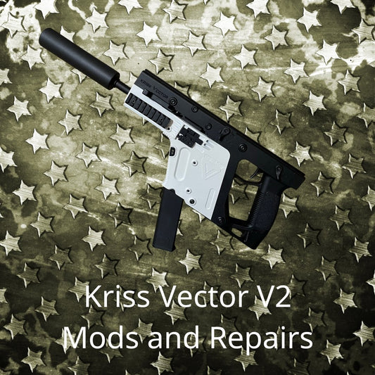 Lehui Kriss Vector v2 Gel Blaster - Upgrade parts and repair parts - AKgelblaster
