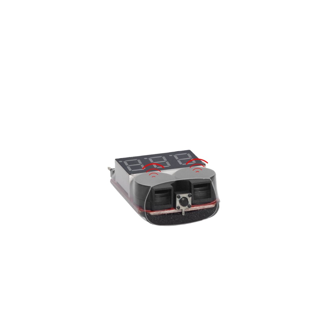Lipo Battery Checker Low Voltage Alarm - AKgelblaster