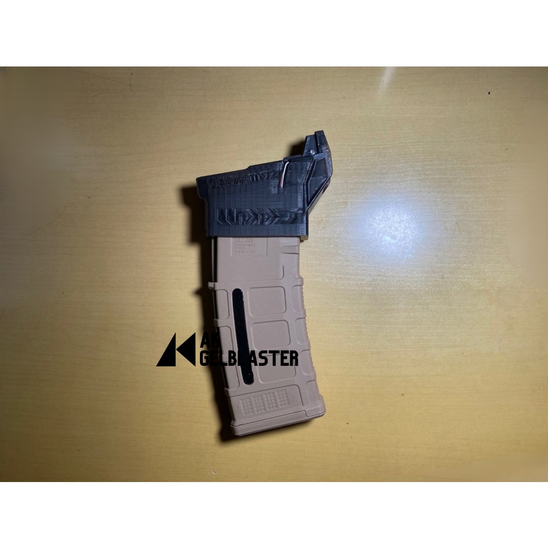 Motorized Speed Loader for M92 Gel Blaster pistol - AKgelblaster