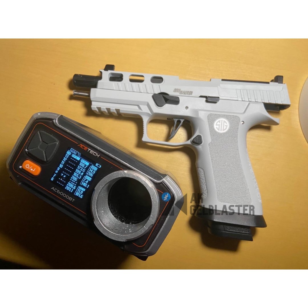 UDL P320 X5 Pistol Gel Blaster Light Grey Latest Feb 2024 - AKgelblaster